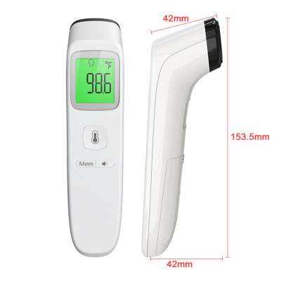 non-contact ear fever forehead thermometer gun prices infrared thermometer temperature forehead digital infrared thermometer